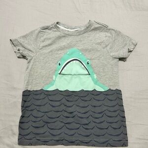 Toddler Boys Shark Graphic Tee with Flap Mouth – Size 3T